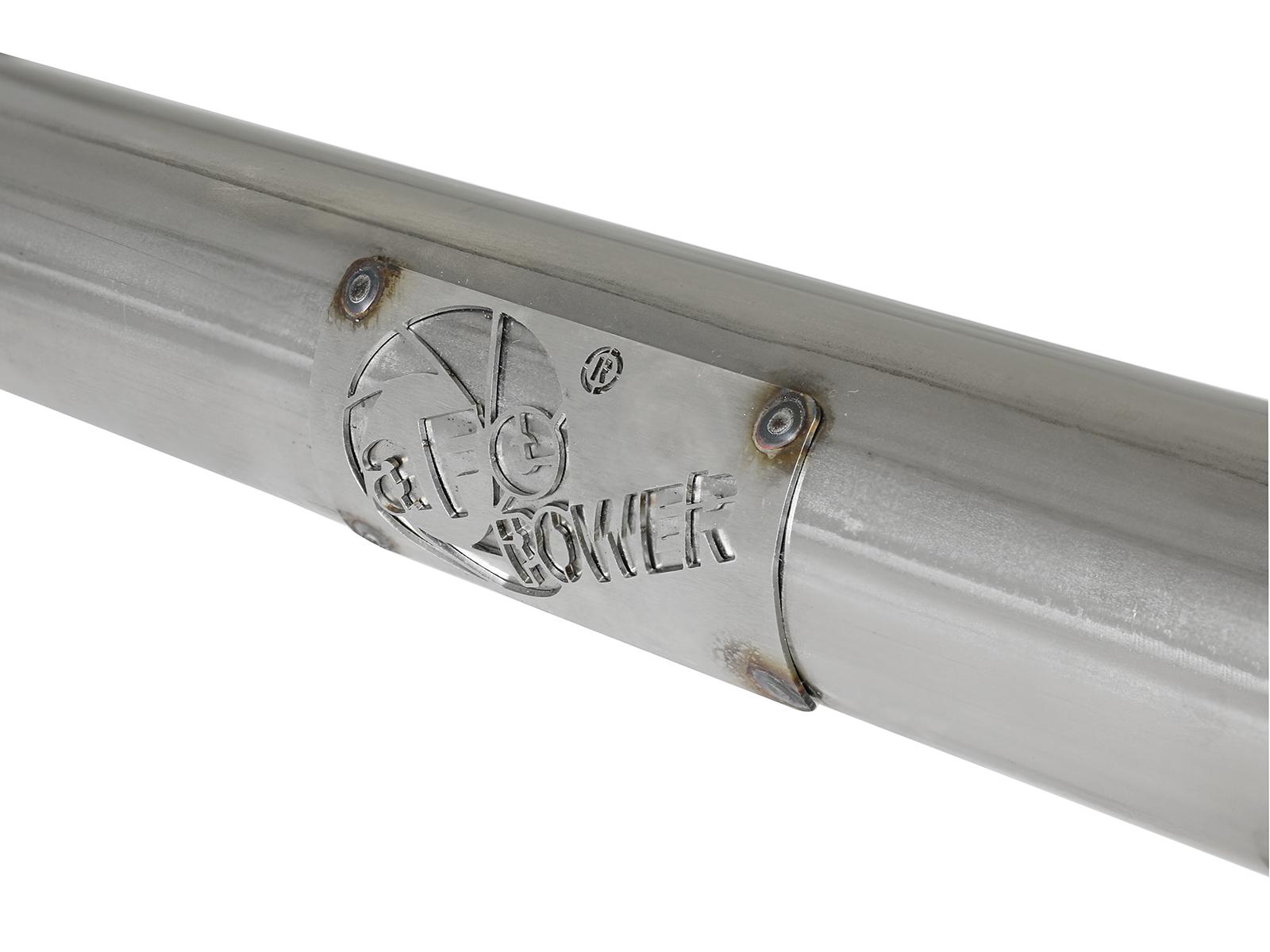 AFE Axle-Back Exhaust System (2018-2019 Subaru Crosstrek H4-2.0L) - 49-36802