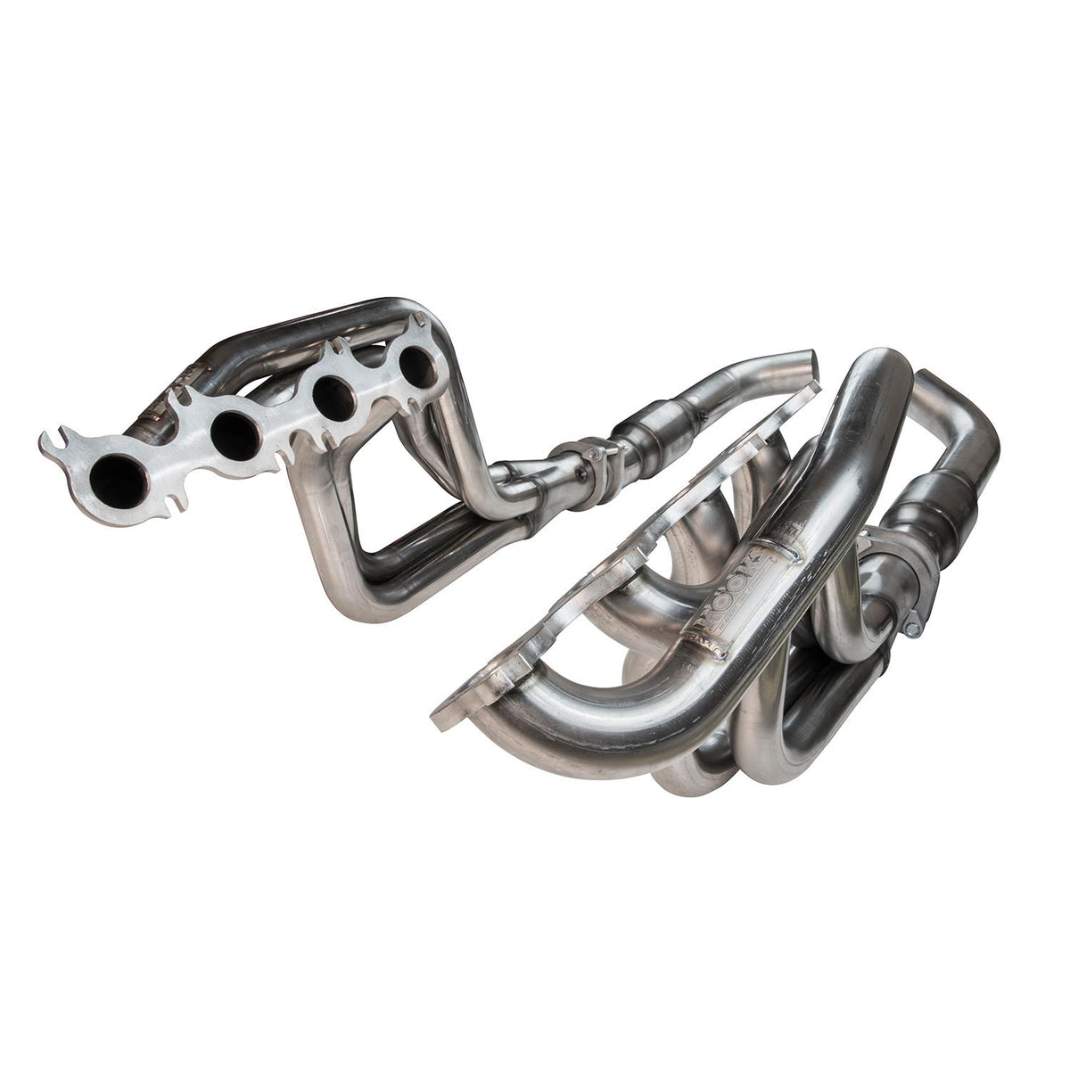 Kooks 1-7/8" SS Header & GREEN Catted Connection Kit. 2015-2023 Right Hand Drive Mustang GT 5.0L - 1155H430