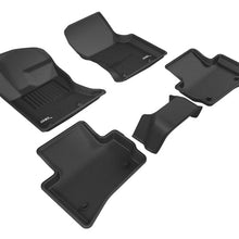 3D MAXpider 2018-2020 Land Rover Range Rover Velar Kagu 1st & 2nd Row Floormats - Black