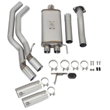 AFE Rebel Series 3 IN to 2-1/2 IN 409 Stainless Steel Cat-Back Exhaust w/ Polish Tip (2015-2020 F-150, F-150, F-150) - 49-43081-P
