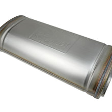 AFE MACH Force-Xp 409 Stainless Steel Muffler 2-1/2 IN Dual Inlet/Dual Outlet 5 IN H x 8 IN W x 18 IN L - Oval Body - 49M00052