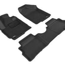 3D MAXpider 2011-2013 Kia Soul Kagu 1st & 2nd Row Floormats - Black