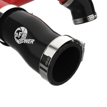 AFE BladeRunner 2-1/2 IN Aluminum Hot Charge Pipe Red (2024-2025 Wrangler) - 46-20778-R