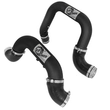 AFE BladeRunner 2-1/2 IN & 3 IN Aluminum Hot and Cold Charge Pipe Kit Black (2016-2021 Colorado, Canyon) - 46-20264-B