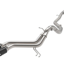 AFE Takeda Cat-Back Exhaust System w/ Dual Rear-Exit Carbon Fiber Tip (2013-2017 Veloster) - 49-37018-C