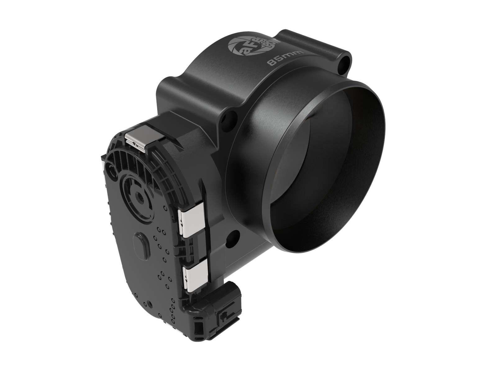 AFE 46-39101 85mm BTB Billet Throttle Body (2018-2023 Ford Mustang GT 5.0L V8, 2020-2023 F250/F350 6.2L 7.3L, 2018-2020 F150 5.0L)