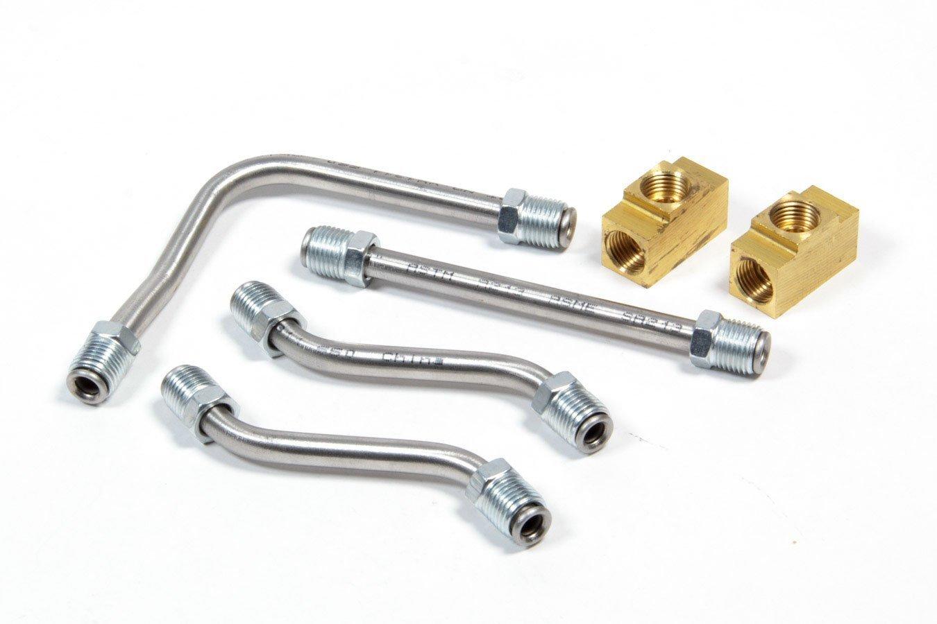 Holley Fuel Line Kit - 3X2 Carb set-up.  - 34-51