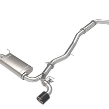 AFE Takeda Cat-Back Exhaust System w/ Dual Rear Exit Carbon Fiber Tip (2021-2021 GR Supra) - 49-36050-C