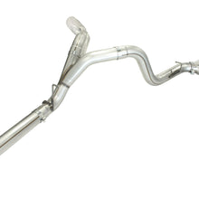 AFE Large Bore-HD 4 IN 409 Stainless Steel DPF-Back Exhaust System w/Polished Tip (2011-2016 Silverado 2500 HD, Silverado 3500 HD, Sierra 2500 HD, Sierra 3500 HD) - 49-44043-P