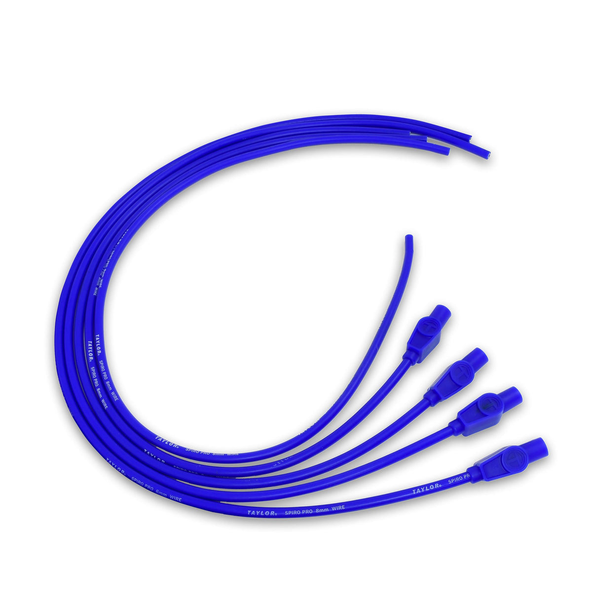 TAYLOR CABLE 8mm Spiro-Pro univ 4 cyl 180 blue - 73635