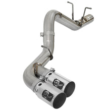 AFE Rebel XD 4 IN 409 Stainless Steel DPF-Back Exhaust w/Dual Polished Tips (2017-2019 Silverado 2500 HD, Silverado 3500 HD, Sierra 2500 HD, Sierra 3500 HD) - 49-44089-P