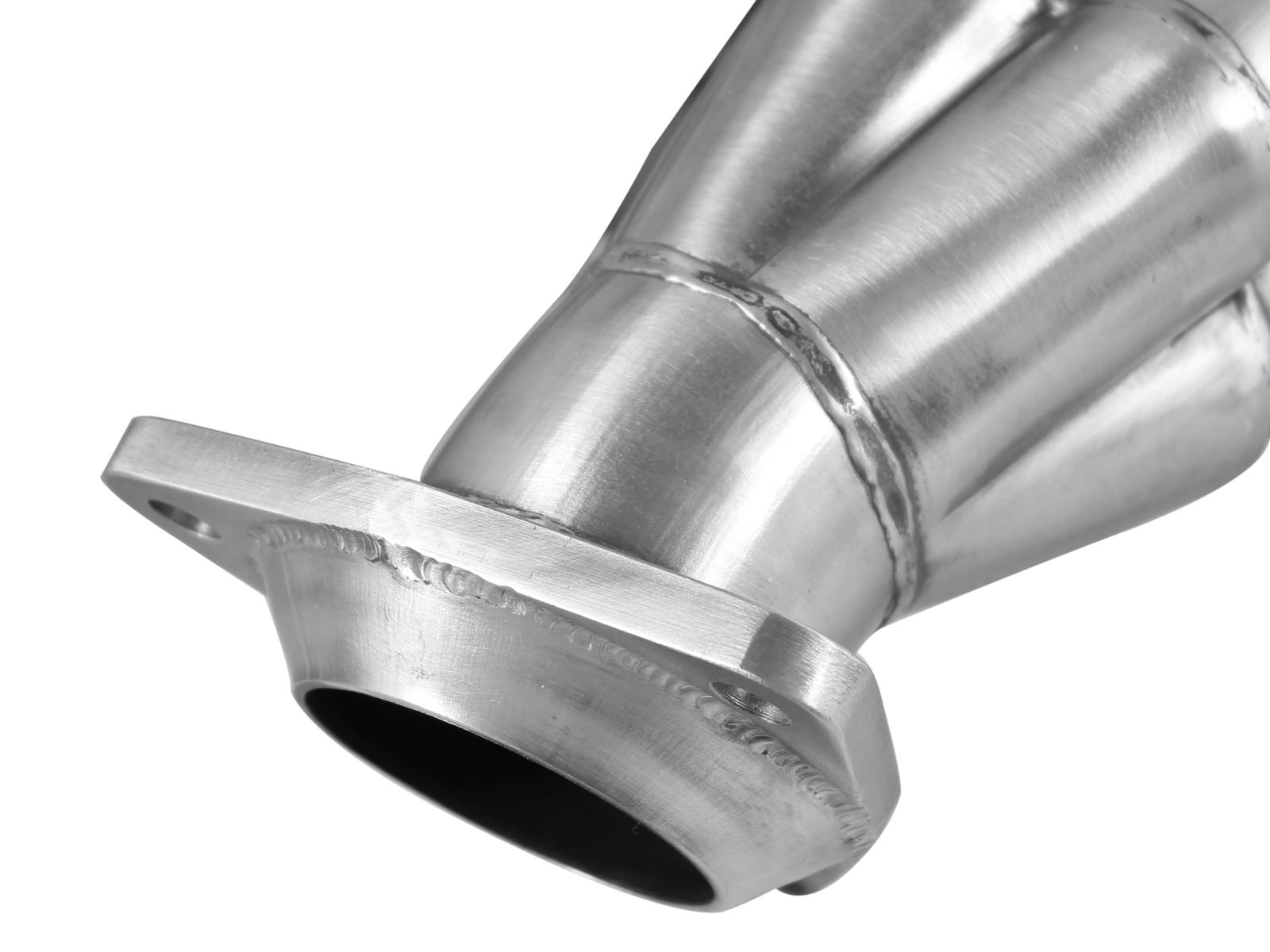 AFE Twisted Steel 409 Stainless Steel Short Tube Header (GM Silverado/Sierra 1500 02-13 V8 (GMT800/900)) - 48-44001