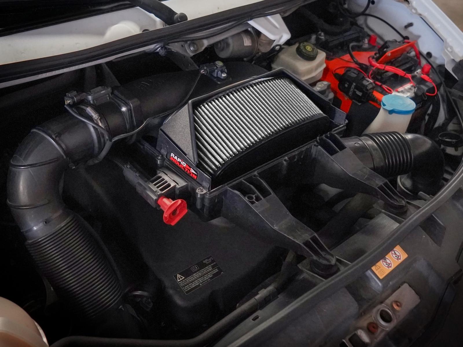 AFE Rapid Induction Cold Air Intake System - Pro Dry S Filter (2014-2017 Mercedes-Benz Sprinter 2500/3500 2.1L TD) - 52-10017D