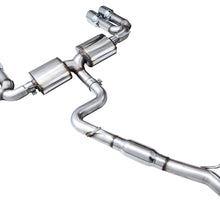 AWE Touring Edition Exhaust for Audi 8Y S3 - Chrome Silver Tips - 3015-42897
