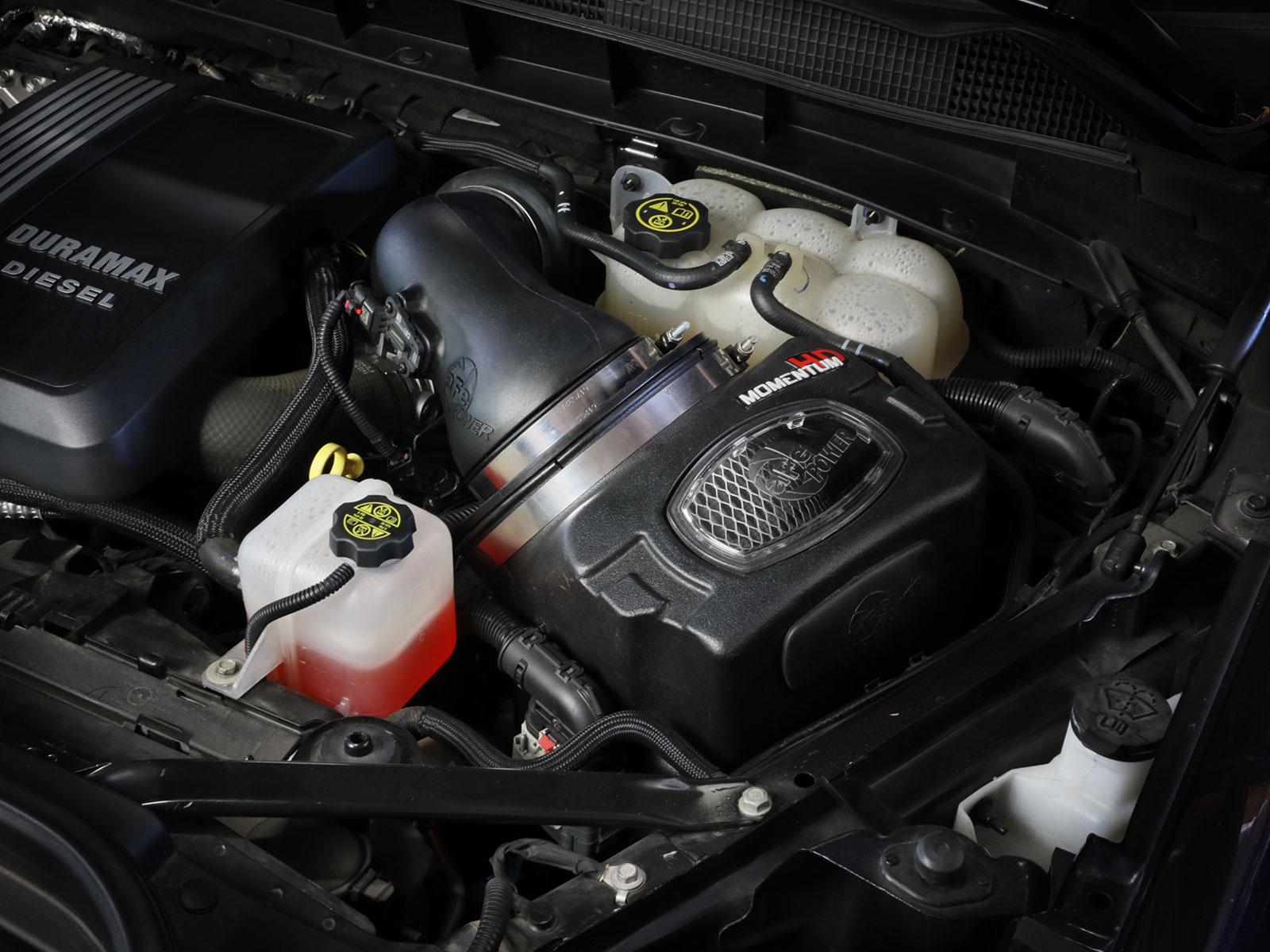 aFe Momentum HD Cold Air Intake - Pro DRY S Filter (2020-2024 GM Truck / SUV's 3.0L TD) - 50-70121D