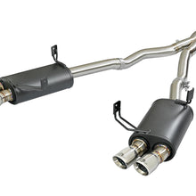AFE MACH Force-Xp 2-1/2 in 304 Stainless Steel Cat-Back Exhaust w/Polished Tips (2006-2008 Z4, Z4) - 49-36339-P