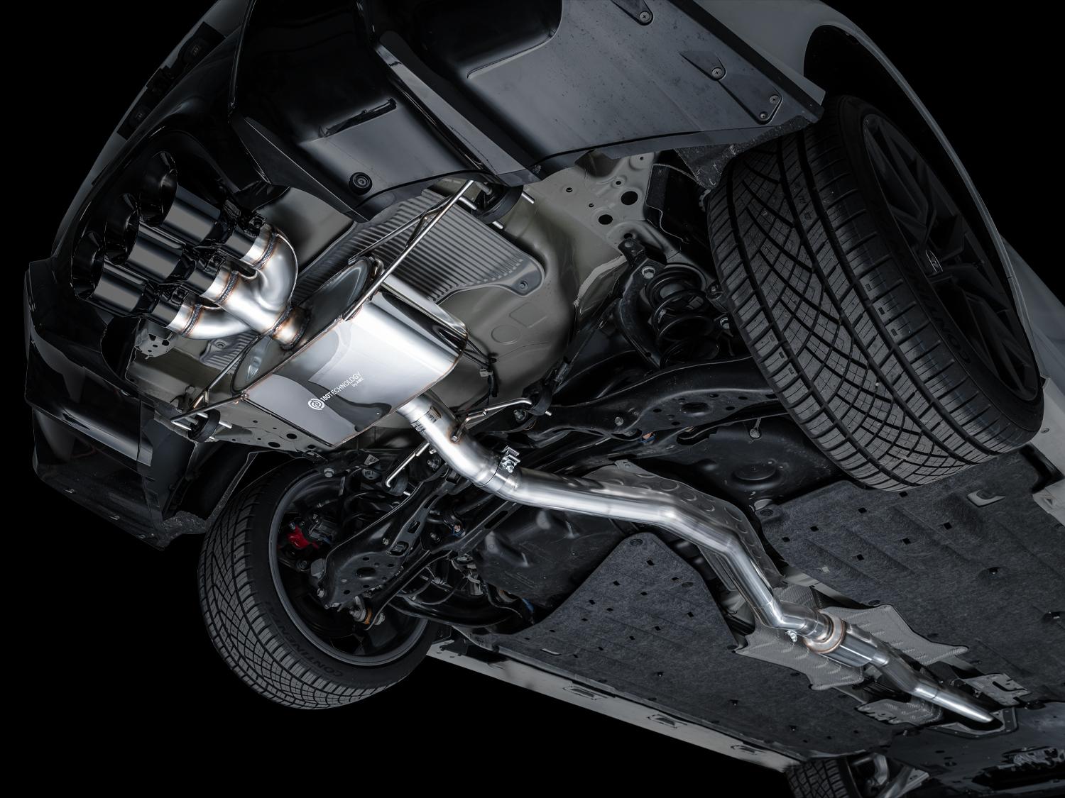 AWE Touring Edition Exhaust for DE5 Integra Type-S - Triple Diamond Black Tips - 3015-53335