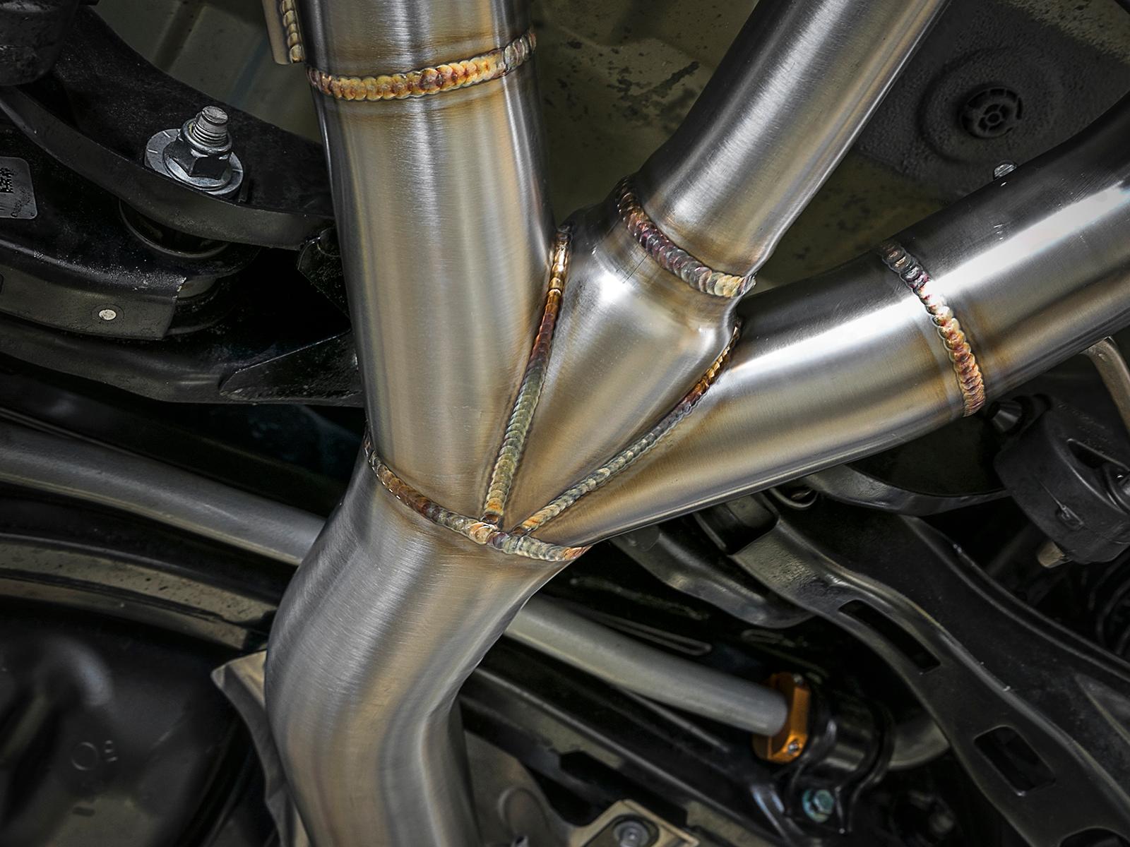 AFE Cat-Back Exhaust System (2017-2019 Honda Civic L4-2.0L (t)) - 49-36616-L