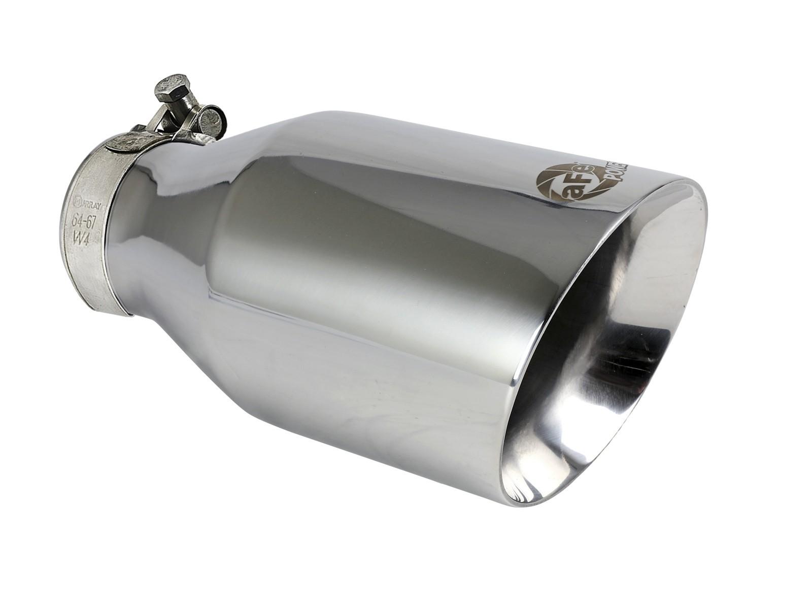 AFE Apollo GT Series 2-1/2 IN 409 Stainless Steel Cat-Back Exhaust System Polished (Jeep Gladiator (JT) 2020 V6-3.6L) - 49-48089-P