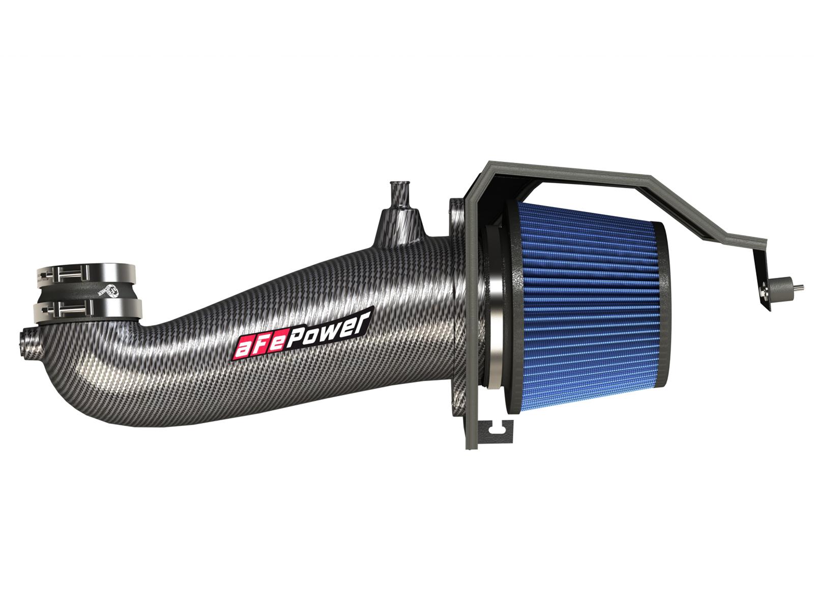 AFE Track Series Stage-2 Carbon Fiber Intake System w/ Pro 5R Media (2011-2021 300, Challenger, Charger) - 54-12162-C