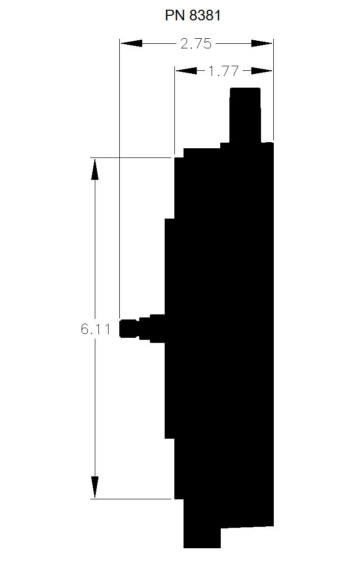 Msd 8381 Distributor, Gm Lt-1 5.7L, '93-'94