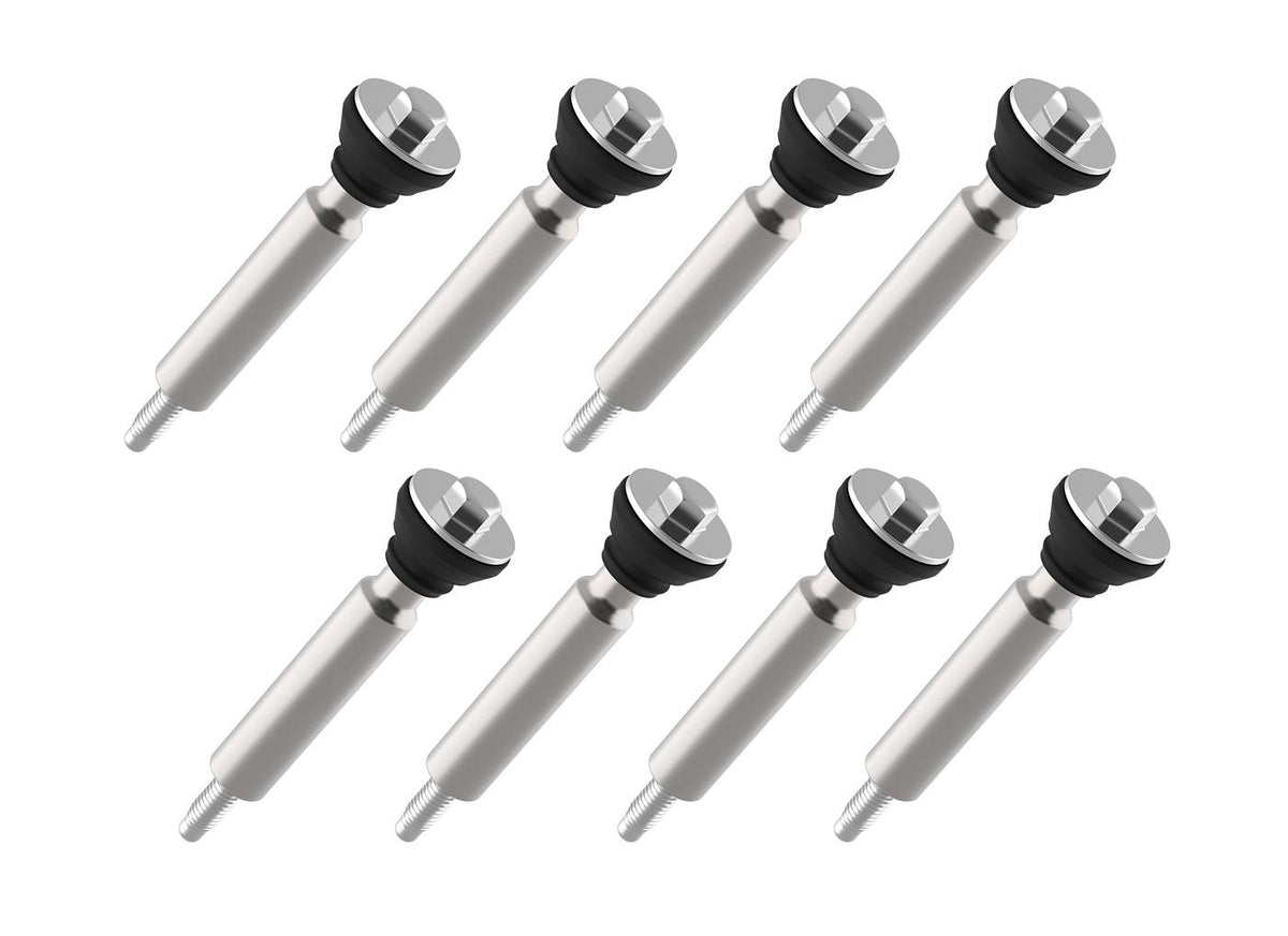 Holley Tall LS Valve Cover Bolt Assembly 8 Pack.  - 561-134