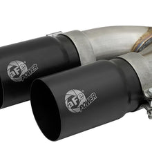 AFE Rebel Series 3-1/2 IN Stainless Steel Cat-Back Exhaust System w/Black Tip (2014-2018 2500, 3500) - 49-42057-B