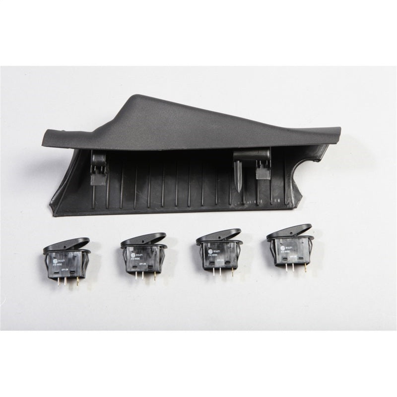 Rugged Ridge Switch Pod Kit A-Pillar 4 Switches Black Rhd; 11-18 Wrangler Jk - 17235.97