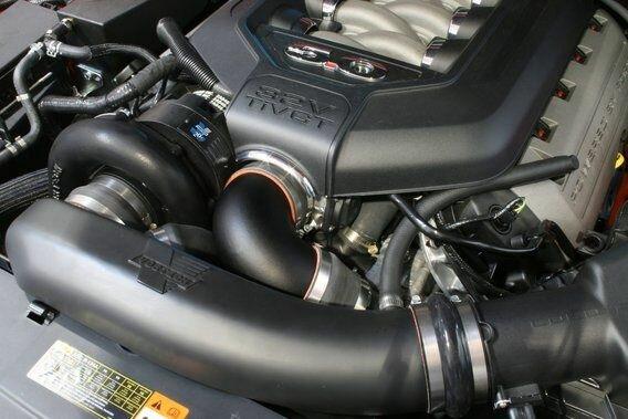 Vortech 2011-2014 5.0L Mustang V-3 Si Trim Intercooled Complete Kit (Satin)