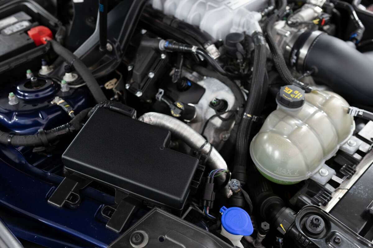 Fathouse Fabrications Cars Fuse Box Cover (2015-2023 Mustang) - FP-S550-FBC