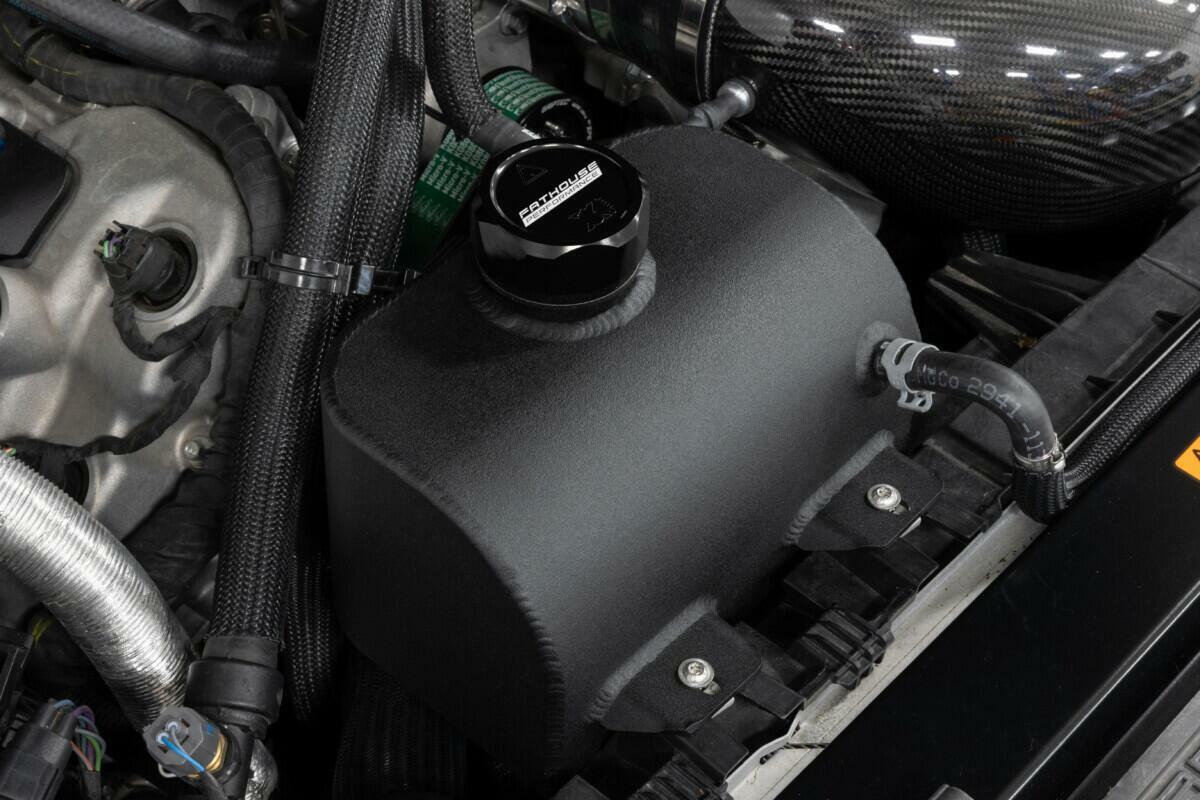 Fathouse Fabrications S550 Coolant Tank (2015-2023 Mustang)