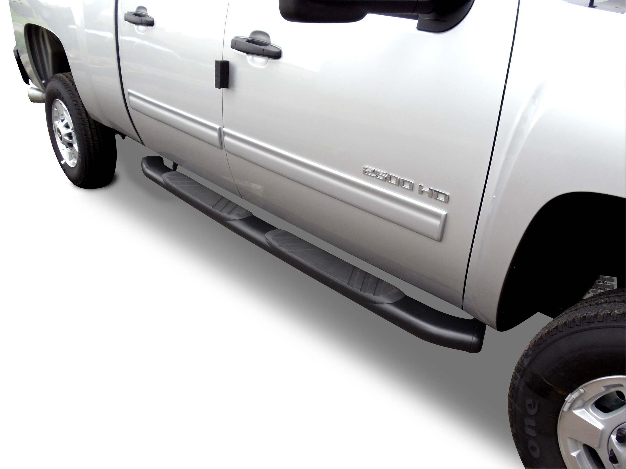 Go Rhino 5" OE Xtreme Composite Side Steps with Mounting Brackets Kit -Chrome - 685404780CC
