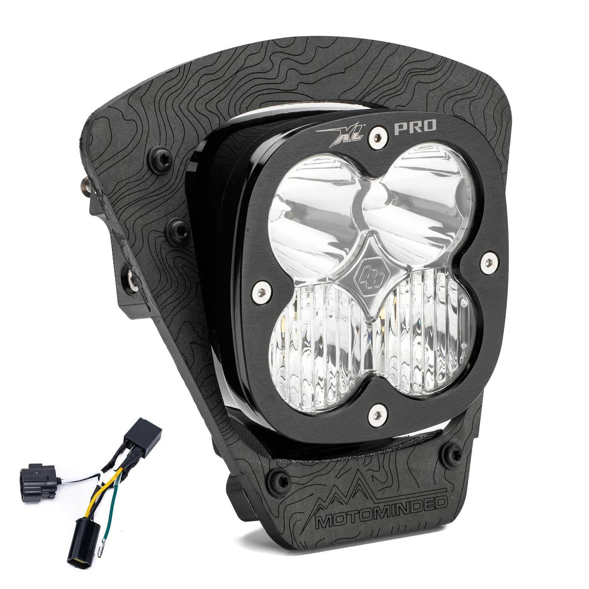 Baja Designs GasGas XL Pro (D/C) LED Headlight Kit w/ Hi-Low Harness 2024-2025 GasGas ES, EC-F, EC - 50-7113