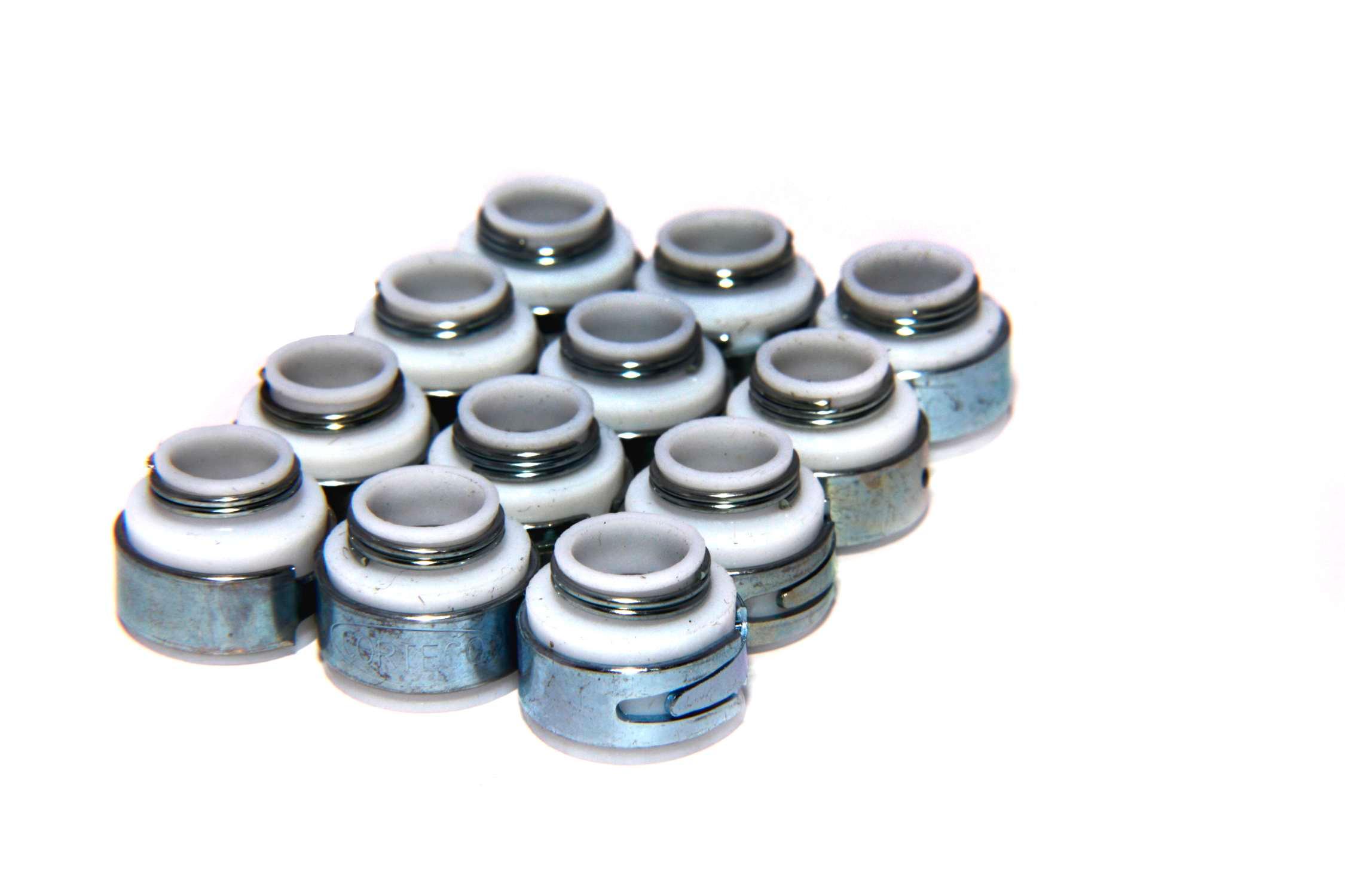 Comp Cams Set of 12 PTFE Valve Seals for .530" Guide Size, 5/16" Valve Stem - 500-12