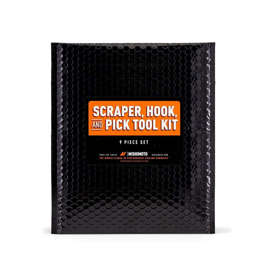 Mishimoto Pick & Hook Set with Gasket Scraper, 9 Piece - MMTL-SHP-9