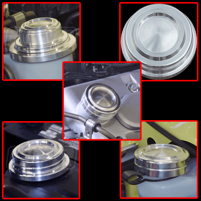 UPR 99-04 Mustang Stage 1 Billet Under Hood Dress Up Kit (Polished)