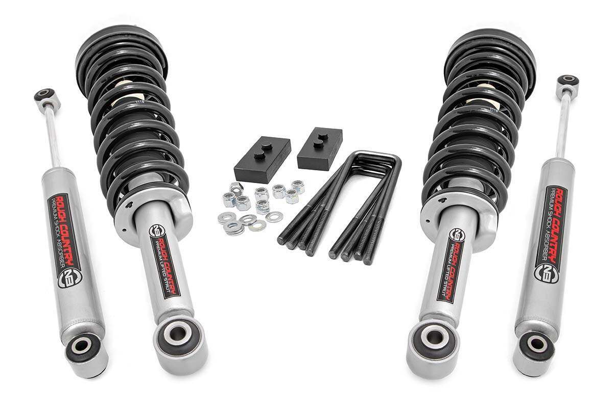 Rough Country 2-inch Strut Leveling Lift Kit (2009-2013 F-150) - 50004