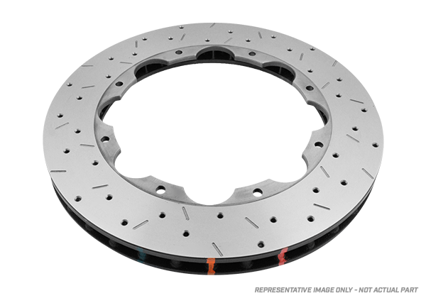 DBA 5000 Series Drilled/Slotted Replacement Rotor (2003-2008 G35, 350Z) - DBA5928.1XS