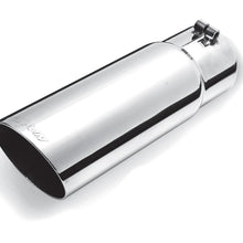 Gibson Exhaust Stainless Single Wall Angle Exhaust Tip - 500549