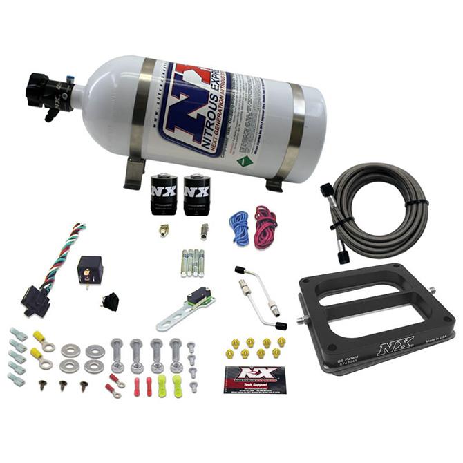 Nitrous Express Dom/Alcohol (100-200-300-400-500Hp) With 10Lb Bottle - 50075-10