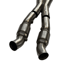 Kooks Full 3" GREEN Catted X-Pipe. 1997-2004 Corvette. Requires Headers. - 21503311