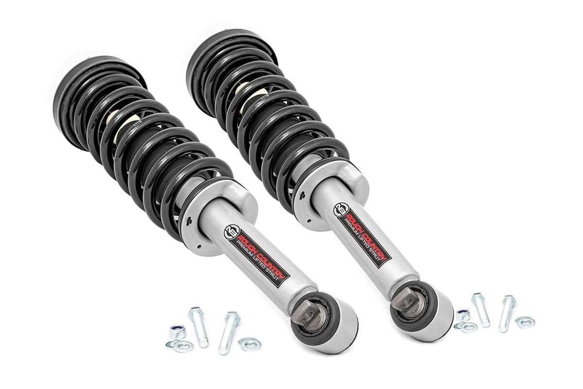 Rough Country 2in Ford Front Leveling Strut Kit (14-20 F-150 2WD) - 501074