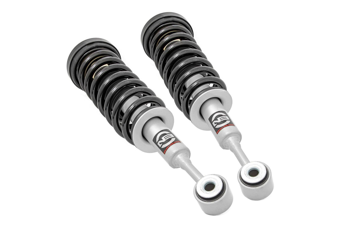 Rough Country Loaded Strut Pair Stock Ford F-150 2WD (2004-2008) (2004-2008 F-150) - 501158