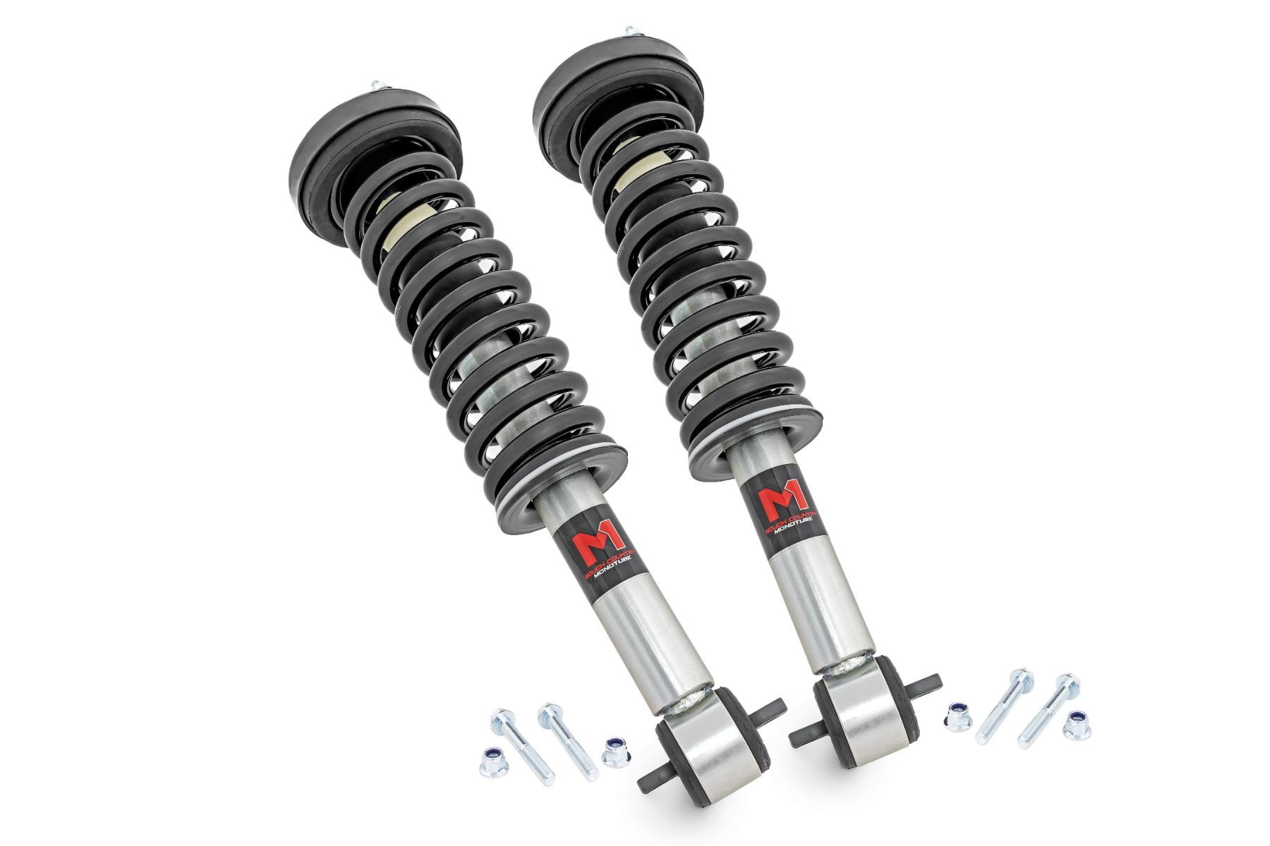 Rough Country M1 Loaded Strut Pair 3 Inch Ford F-150 4WD (14-23) (2014-2023 F-150) - 502059