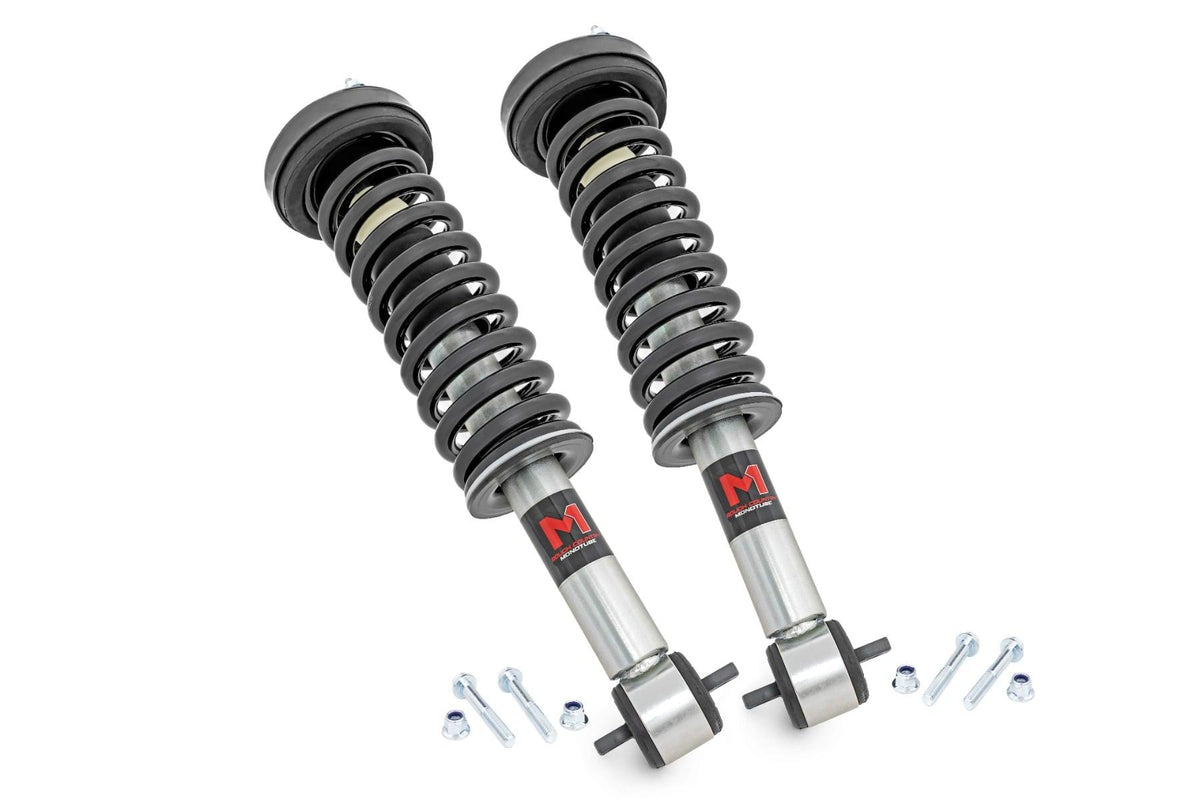 Rough Country M1 Adjustable Leveling Struts 0-2 Inch Ford F-150 4WD (14-23) (2014-2022 F-150) - 502068
