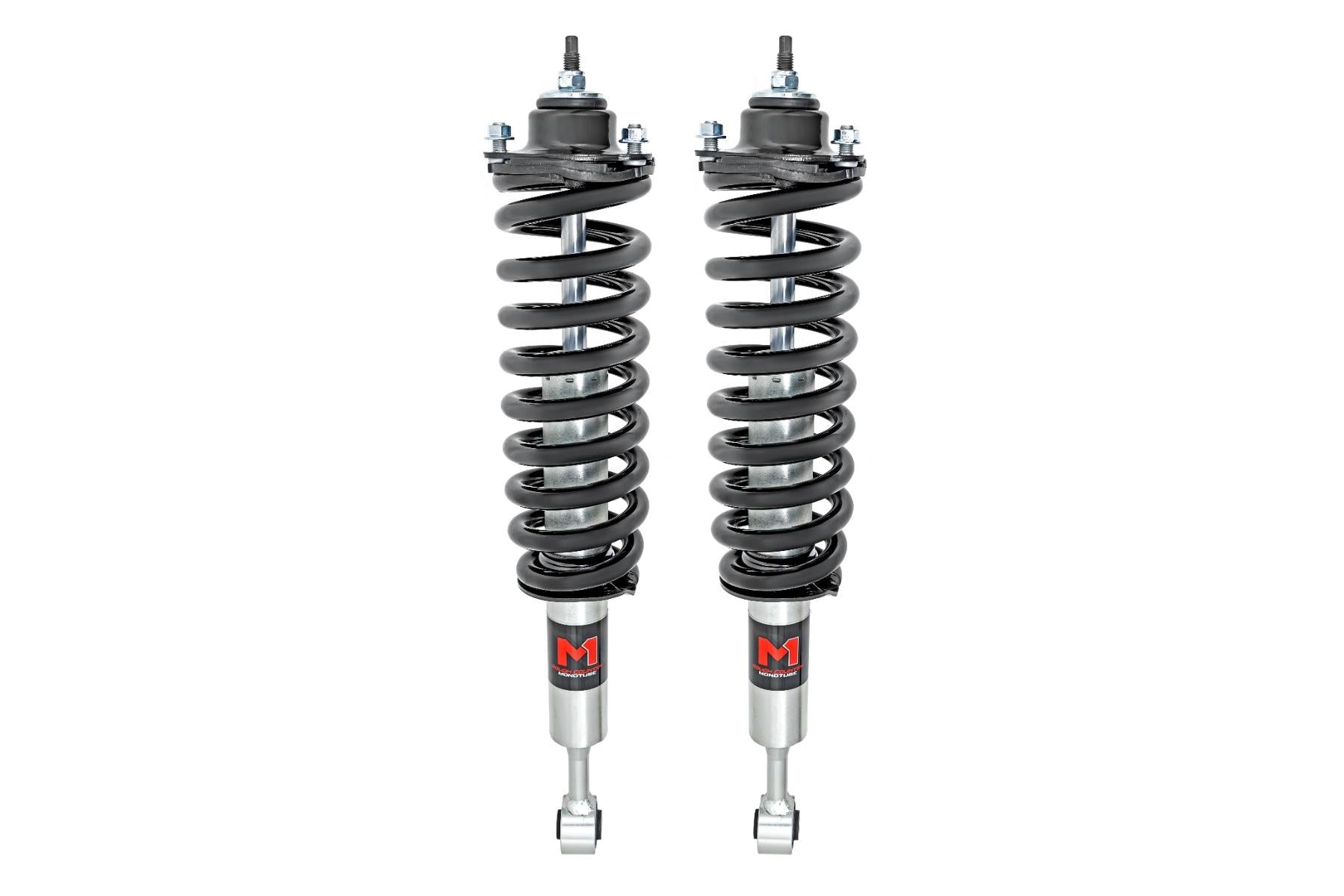 Rough Country M1 Loaded Strut Pair Stock Toyota Tacoma 2WD/4WD (2005-2023) (2005-2015 Tacoma) - 502154_B