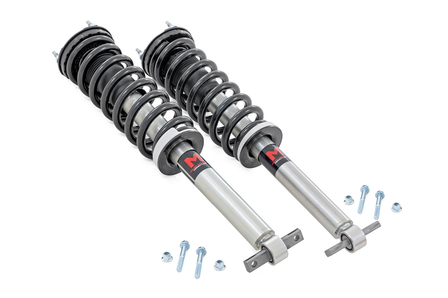 Rough Country M1 Loaded Strut Pair 6in Chevy/GMC Canyon/Colorado 4WD (2023-2026) (2023-2026 Canyon, Colorado) - 502173