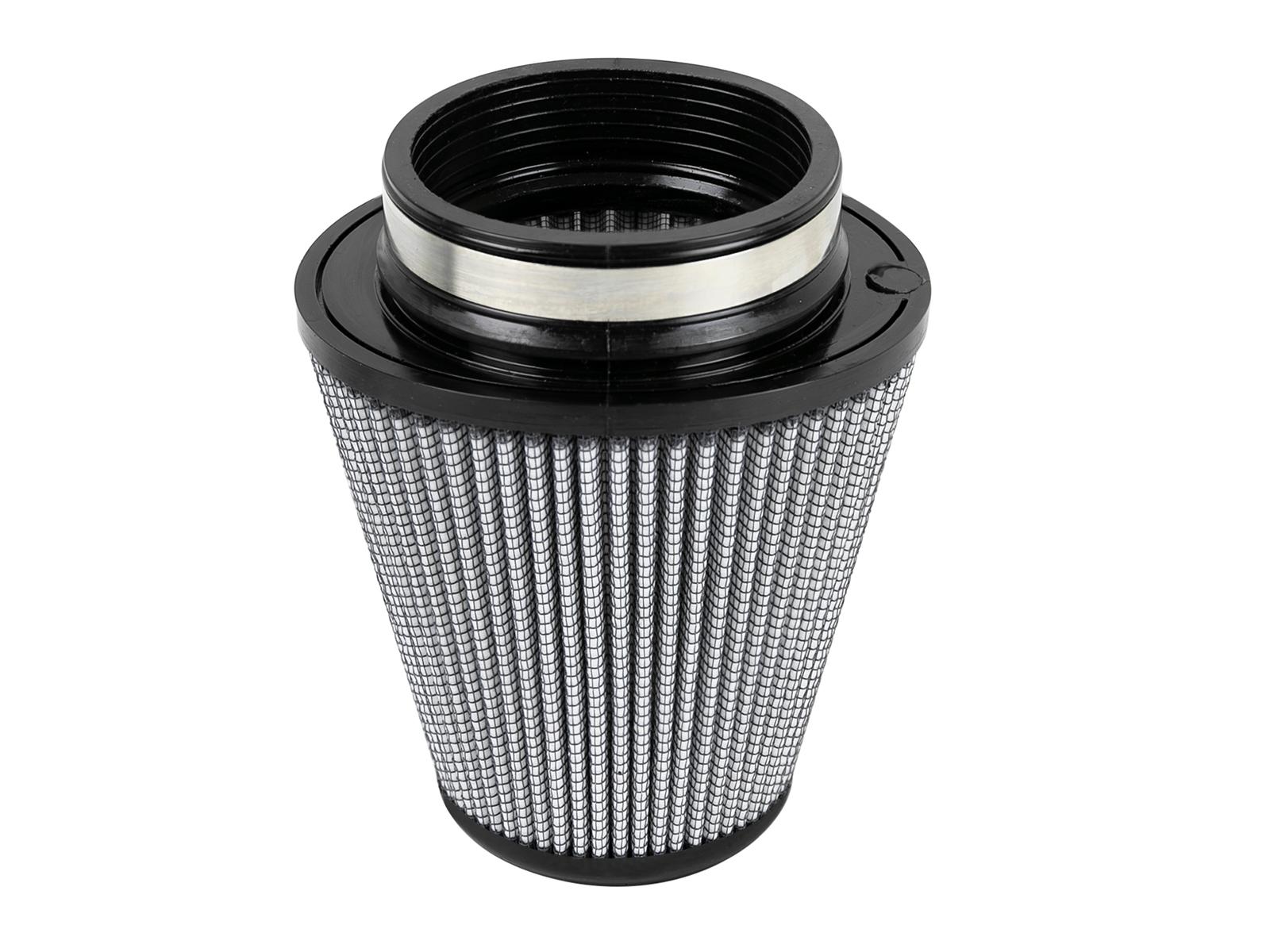 AFE Magnum FORCE Intake Replacement Air Filter w/ Pro DRY S Media (3-1/2 IN F x (5-3/4x5) IN B x 3-1/2 IN T (Inverted) x 6 IN H) - 21-91145