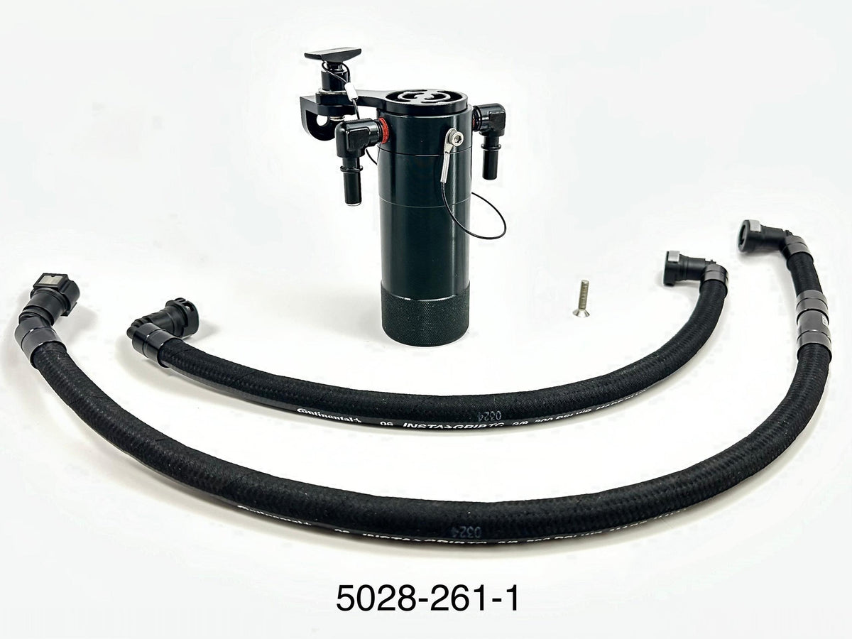 UPR Plug N Play Catch Can - Black (2020-2026 Corvette C8 Hard Top) - 5028-261-1