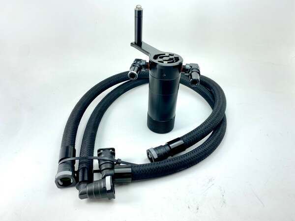 UPR Plug N Play Oil Catch Can - Satin Silver (2025 Explorer ST) - 5028-302